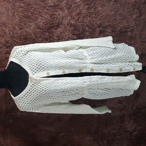 Elizabeth Drawstring Waist Cardigan